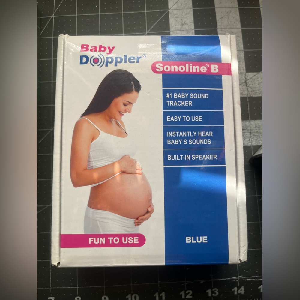 Baby Doppler Sonoline B Fetal Heart Monitor & 100 breast milk storage bags